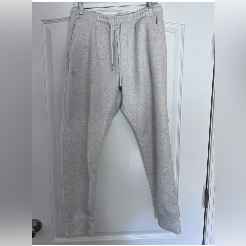Men’s American Eagle Gray/Cream Joggers Size Large